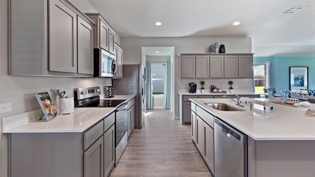 Representative furnished interior of a home built from the Kingston by D.R. Horton in The Parks of Alvarado, Alvarado (Image 10). Representative furnished interior of a home built from the Kingston by D.R. Horton in The Parks of Alvarado, Alvarado (Image 10).