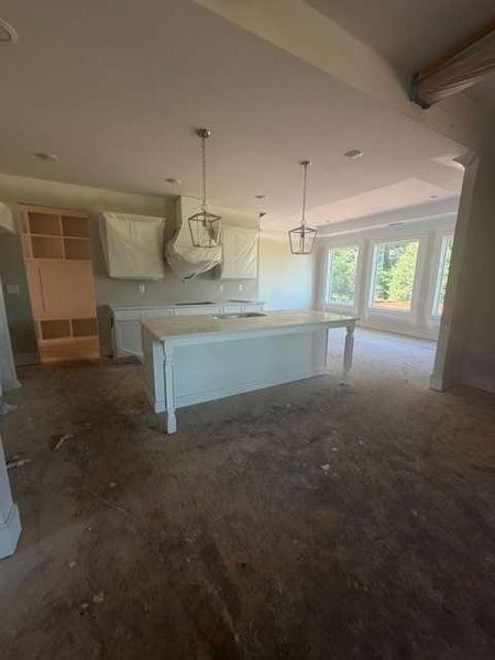 In-progress construction of a new home in , Hampton, GA (Image 3).