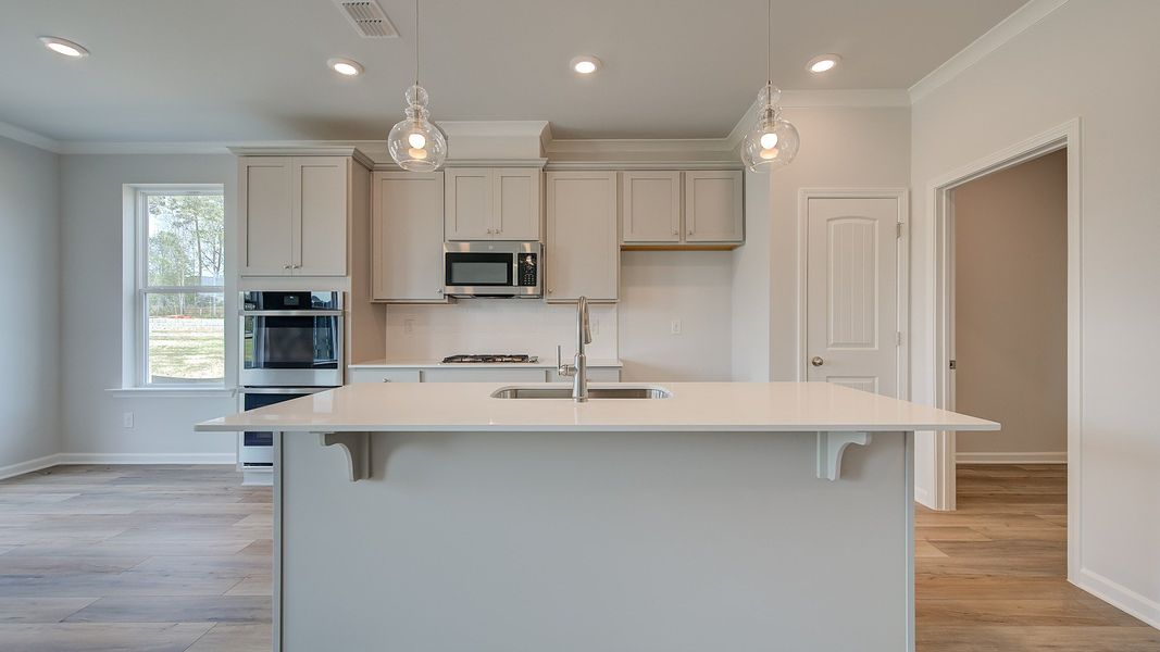 Furnished interior view inside a new home in Langley Overlook, Loganville (Image 8).