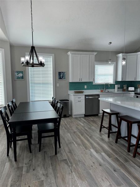 Furnished interior view inside a new home in , Galveston (Image 5).