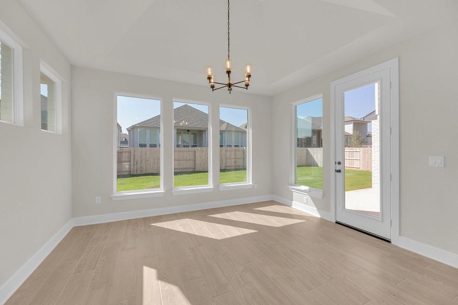 Spacious, unfurnished interior of a new home in Flora, Hutto (Image 33).