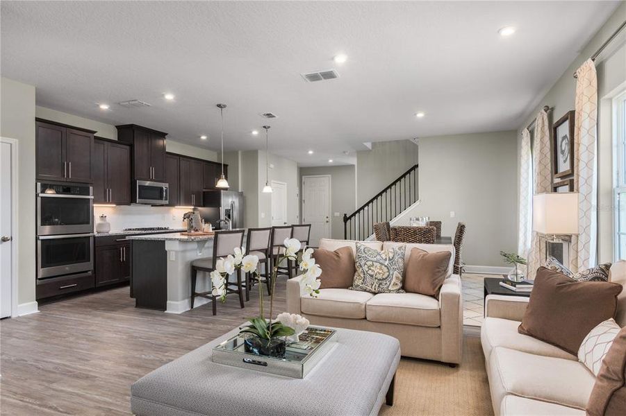 Furnished interior view inside a new home in Parkview Preserve, Apopka (Image 5).