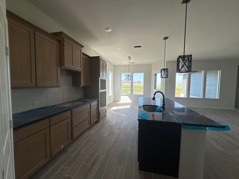 In-progress construction of a new home in Terra Escalante, Blue Ridge, TX (Image 11).