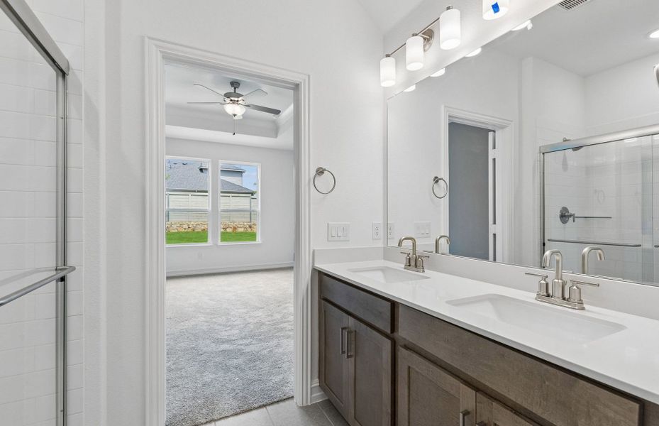 Furnished interior view inside a new home in Treeline, Justin (Image 7).