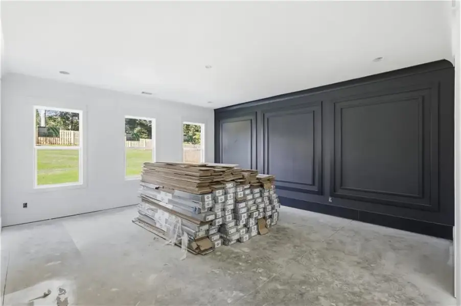 In-progress construction of a new home in , Lawrenceville, GA (Image 16).