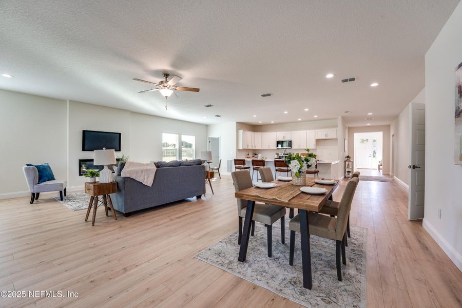 Furnished interior view inside a new home in , Jacksonville (Image 6).
