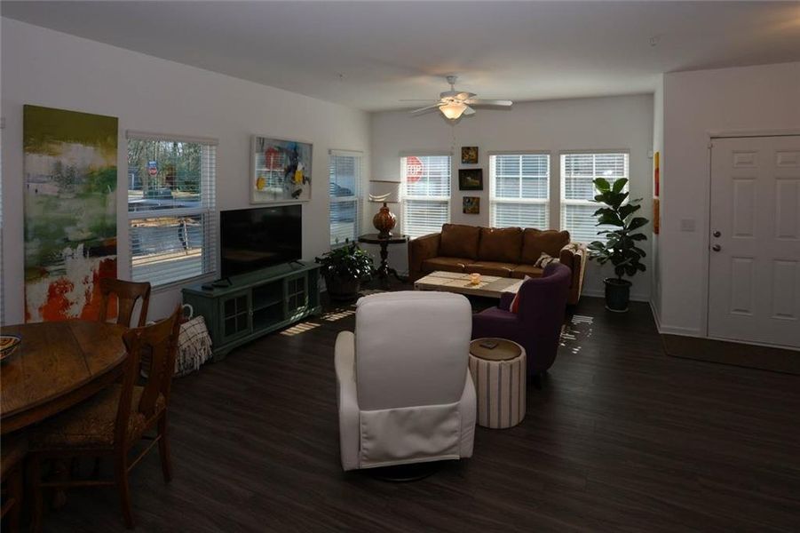 Furnished interior view inside a new home in Laurelwood, Douglasville (Image 33).