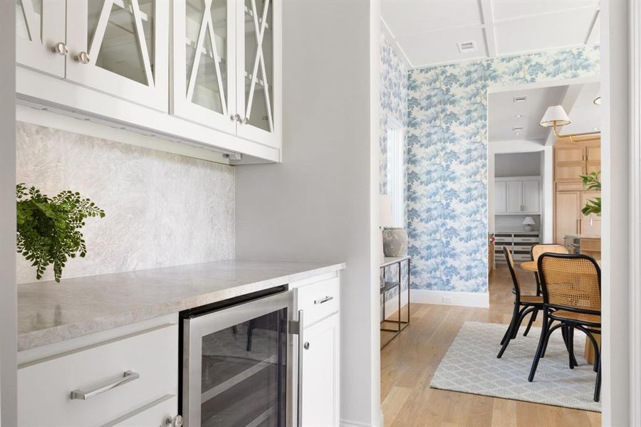 Furnished interior view inside a new home in , Dallas (Image 24).