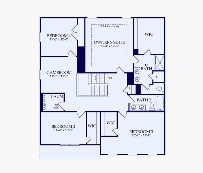 2D floor plan layout of this home in , Villa Rica, GA (Image 4).
