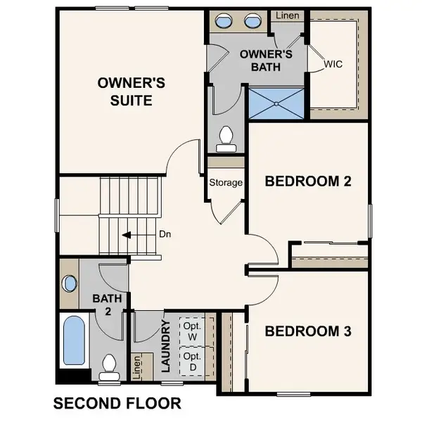 2D floor plan layout of this home in , Hickory, NC (Image 3). 2D floor plan layout of this home in , Hickory, NC (Image 3).