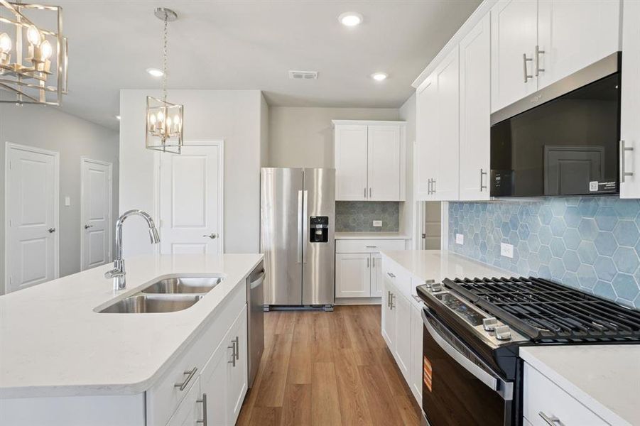 Photo is not of the actual home, but is an inspirational photo of builder’s model home and may depict options, furnishings, and/or decorator features that are not included.