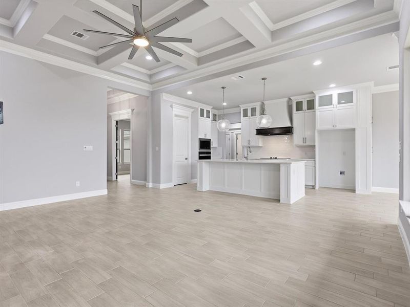 Spacious, unfurnished interior of a new home in , Granbury (Image 32).