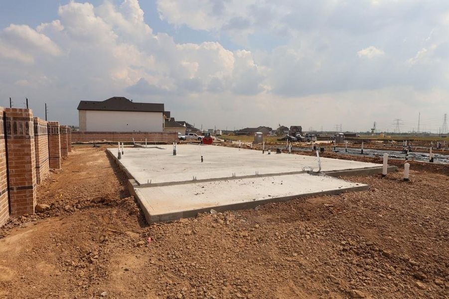 Every foundation at DWH is engineered and it’s inspected three times! We do not do “batch” testing.  Rest easy knowing your foundation comes with a 10 year warranty.