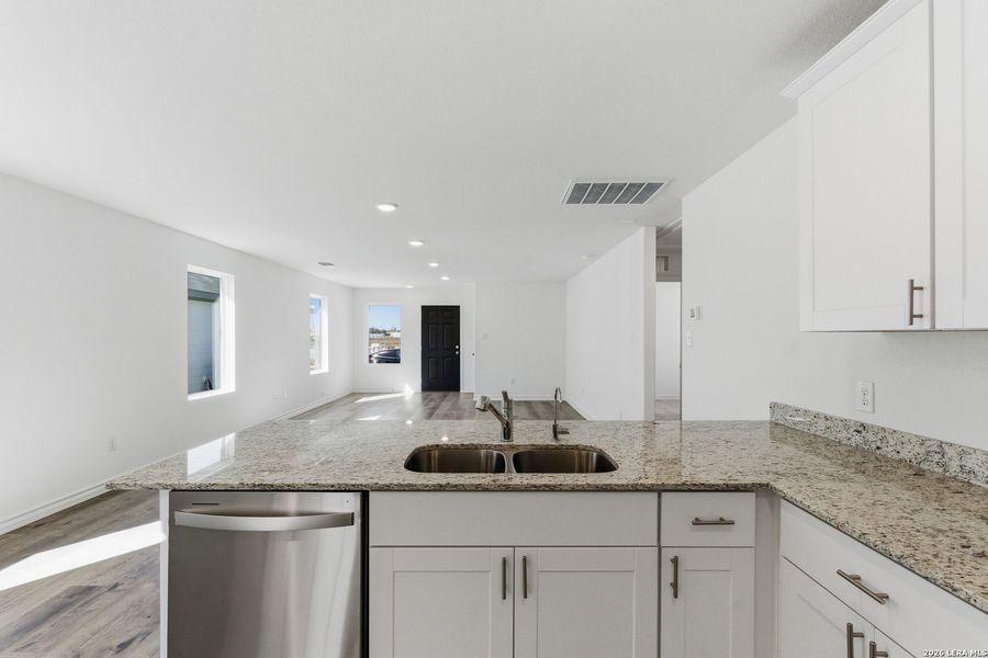 Furnished interior view inside a new home in Horizon Ridge, San Antonio (Image 7).