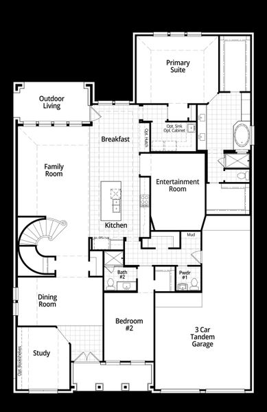 Downstairs Floor Plan