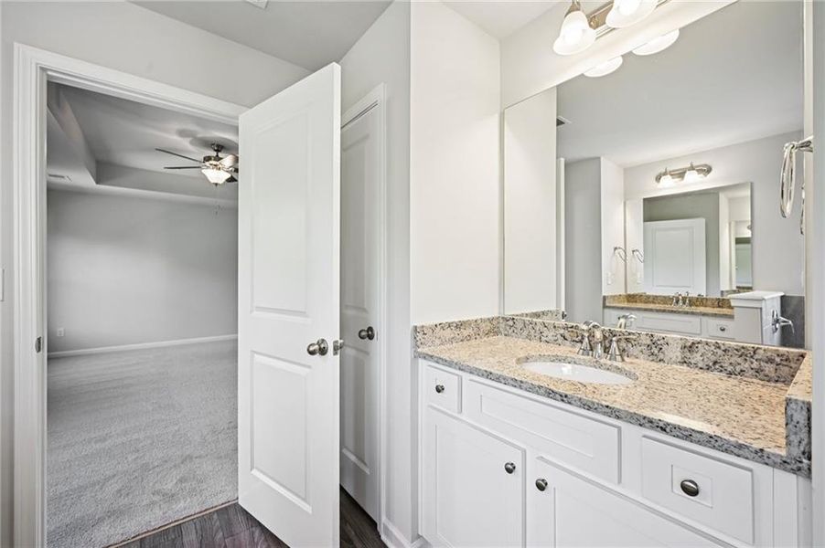Furnished interior view inside a new home in , Woodstock (Image 9).