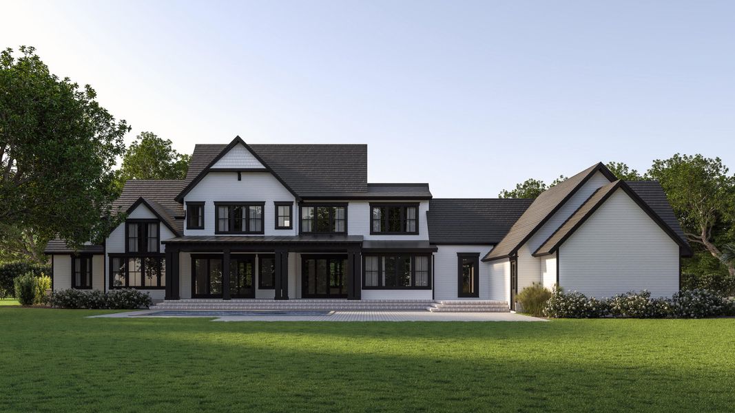 Front exterior of a new home in , Wadmalaw Island, SC, highlighting curb appeal (Image 8). Front exterior of a new home in , Wadmalaw Island, SC, highlighting curb appeal (Image 8).