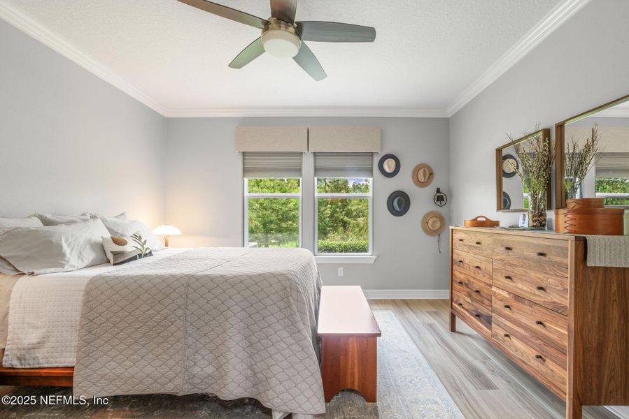 Furnished interior view inside a new home in Summer Bay at Grand Oaks, St. Augustine (Image 3). Furnished interior view inside a new home in Summer Bay at Grand Oaks, St. Augustine (Image 3).