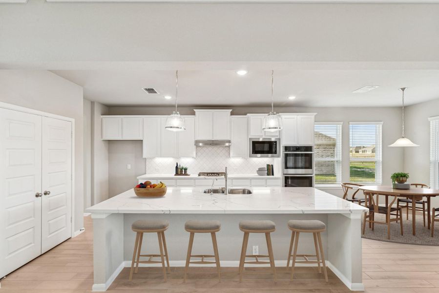 Chef-worthy kitchen