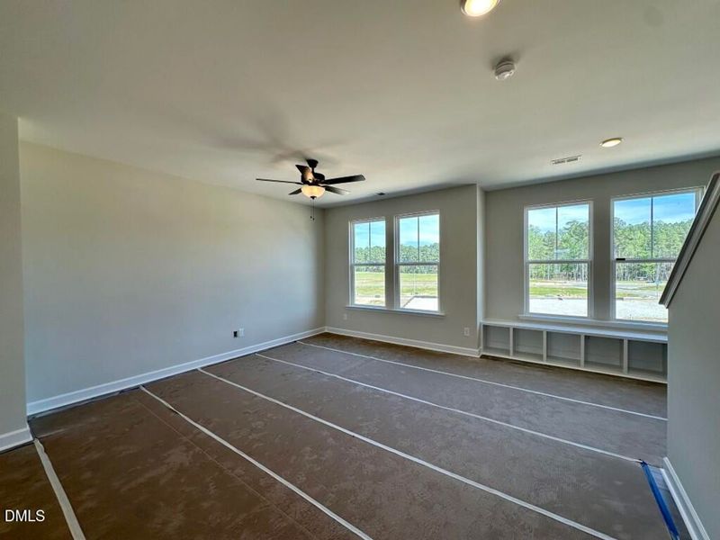 In-progress construction of a new home in Forestville Yard Townhomes, Knightdale, NC (Image 11).