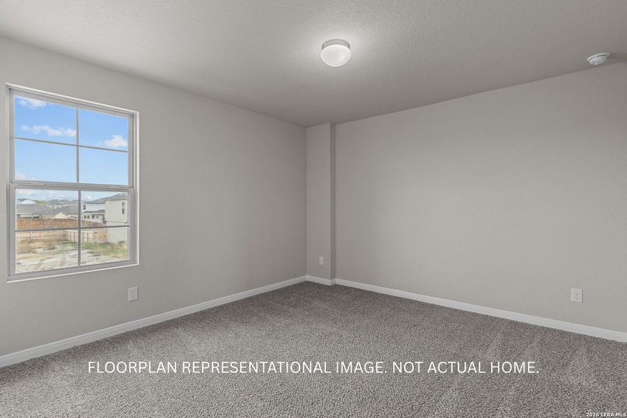 Spacious, unfurnished interior of a new home in Cinco Lakes, San Antonio (Image 7).