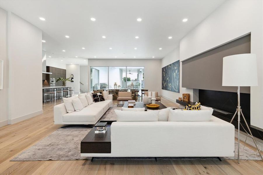 Furnished interior view inside a new home in , Houston (Image 7). Furnished interior view inside a new home in , Houston (Image 7).