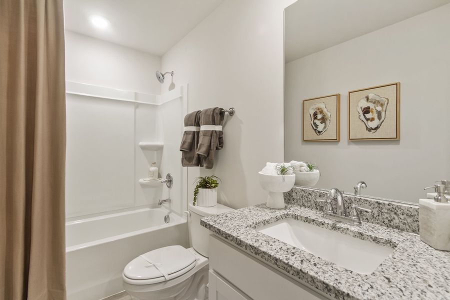 Representative furnished interior of a home built from the The Leyla by Stanley Martin Homes in Parkland, Greenville (Image 22).
