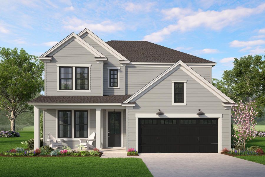 Front exterior of a new home in , North Charleston, SC, highlighting curb appeal (Image 26).