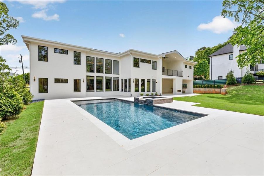 Exterior details and patio area of a home in , Sugar Hill (Image 39).