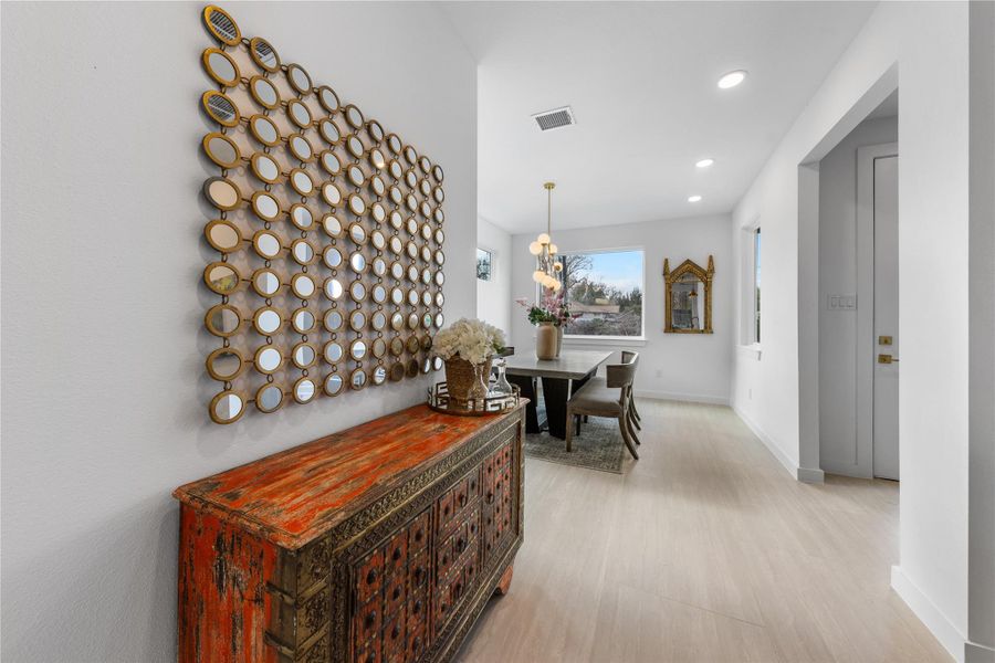 Furnished interior view inside a new home in , Houston (Image 13).