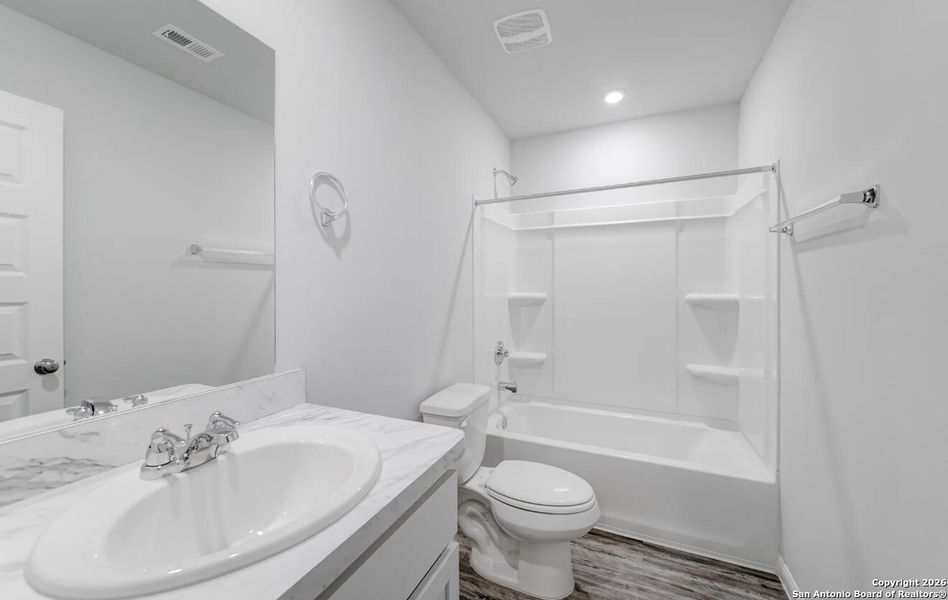 Furnished interior view inside a new home in The Park, Uvalde (Image 4).