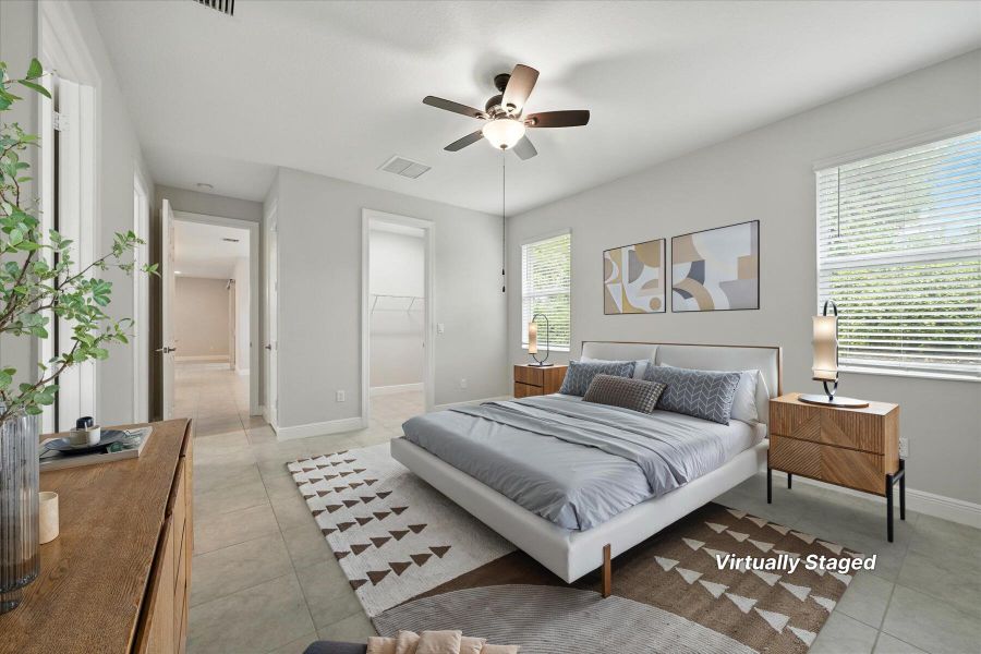 Furnished interior view inside a new home in Bella Rosa, Vero Beach (Image 12). Furnished interior view inside a new home in Bella Rosa, Vero Beach (Image 12).