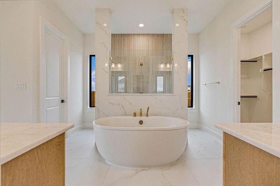 Furnished interior view inside a new home in , Prosper (Image 10).