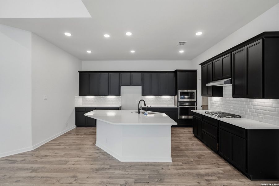 Furnished interior view inside a new home in The Crossvine, Schertz (Image 9).