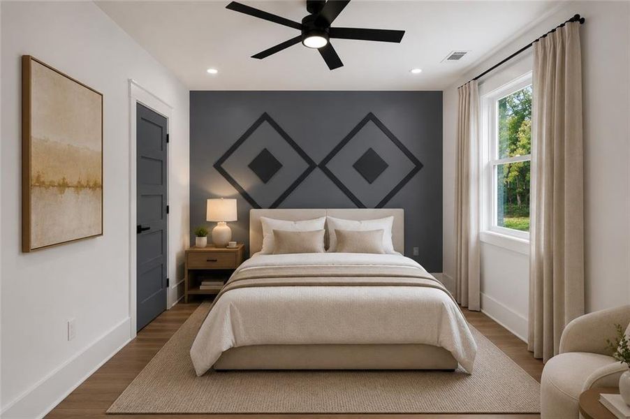 Furnished interior view inside a new home in , Jefferson (Image 47).
