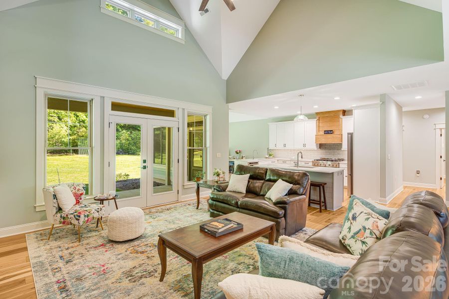 Furnished interior view inside a new home in , Flat Rock (Image 15).
