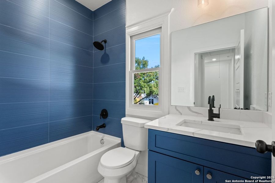 Furnished interior view inside a new home in , San Antonio (Image 12).