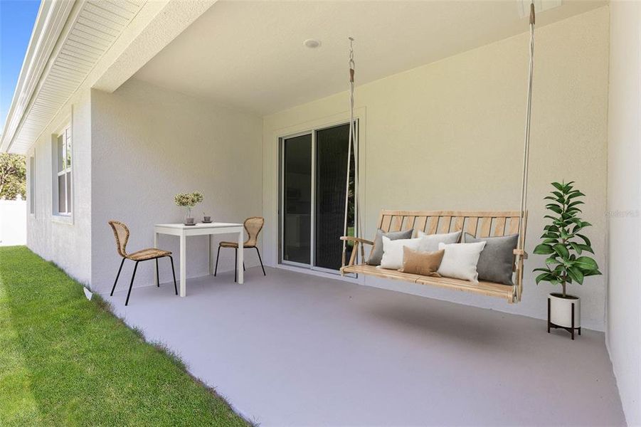 Exterior details and patio area of a home in , Cape Coral (Image 4).