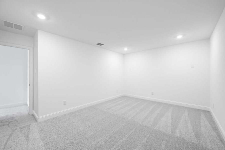 Spacious, unfurnished interior of a new home in Cross Creek Meadows 55s, Celina (Image 27). Spacious, unfurnished interior of a new home in Cross Creek Meadows 55s, Celina (Image 27).