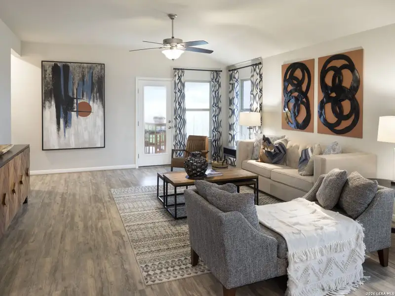 Furnished interior view inside a new home in Stetson Ridge, Marion (Image 9).