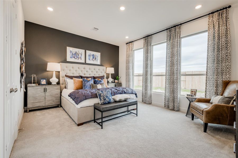 Furnished interior view inside a new home in Anniston, Katy (Image 36).