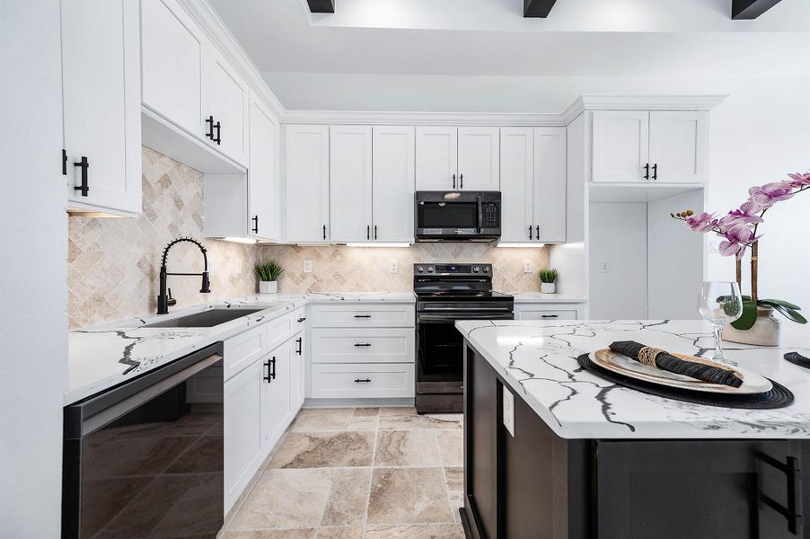 Furnished interior view inside a new home in , Needville (Image 7). Furnished interior view inside a new home in , Needville (Image 7).