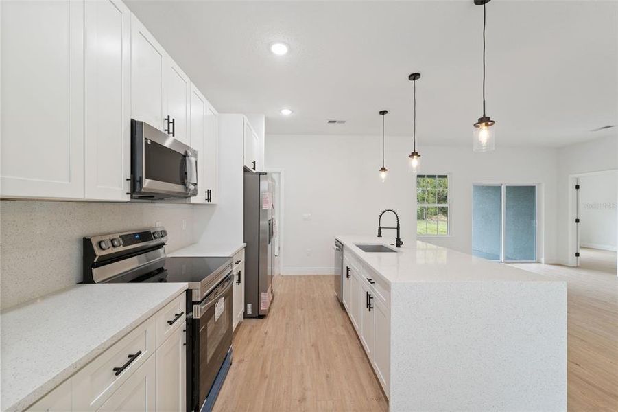 Furnished interior view inside a new home in , Ocala (Image 10).