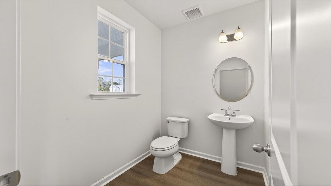 Furnished interior view inside a new home in Creekside at Andrews, Summerville (Image 5).