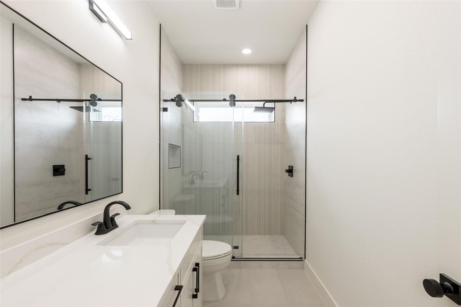 Furnished interior view inside a new home in , Houston (Image 35).