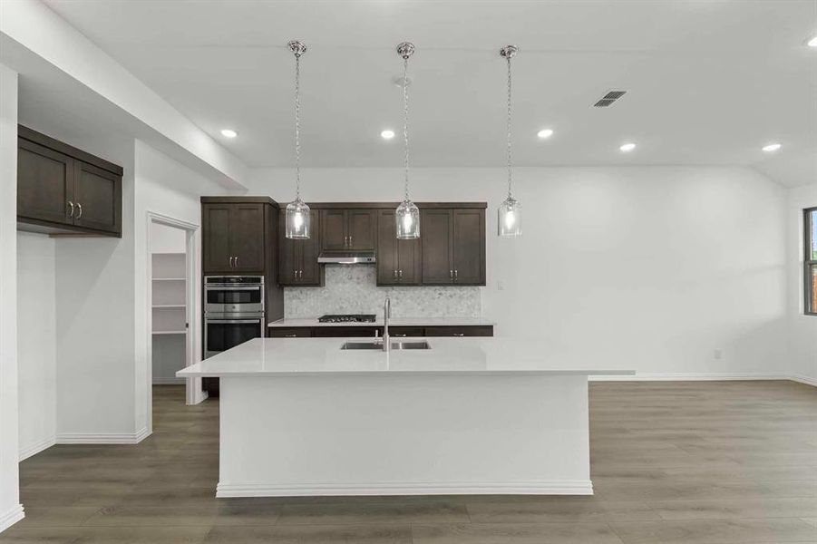 Furnished interior view inside a new home in Meadow Park, Melissa (Image 9). Furnished interior view inside a new home in Meadow Park, Melissa (Image 9).