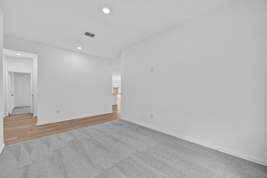 Spacious, unfurnished interior of a new home in River Ridge, Crandall (Image 25). Spacious, unfurnished interior of a new home in River Ridge, Crandall (Image 25).