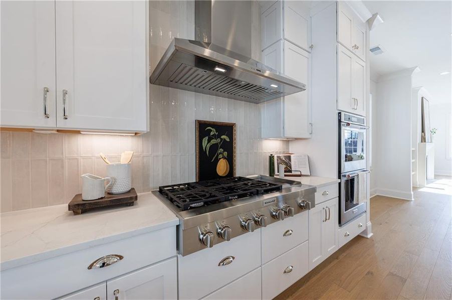 Furnished interior view inside a new home in , Alpharetta (Image 36).