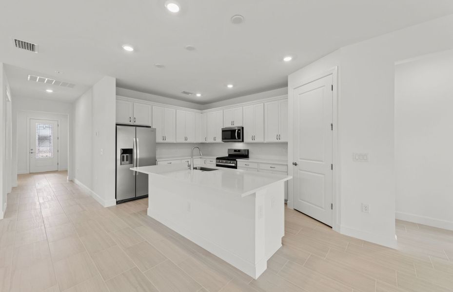 Furnished interior view inside a new home in Terreno, Naples (Image 7).