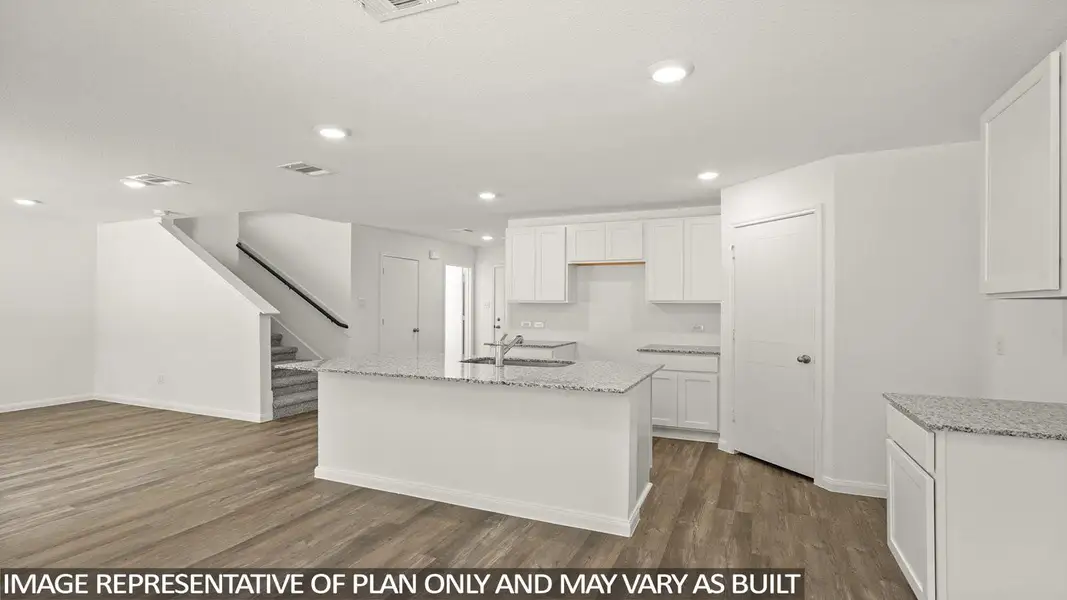 Furnished interior view inside a new home in McCrorey Trails, Conroe (Image 5). Furnished interior view inside a new home in McCrorey Trails, Conroe (Image 5).